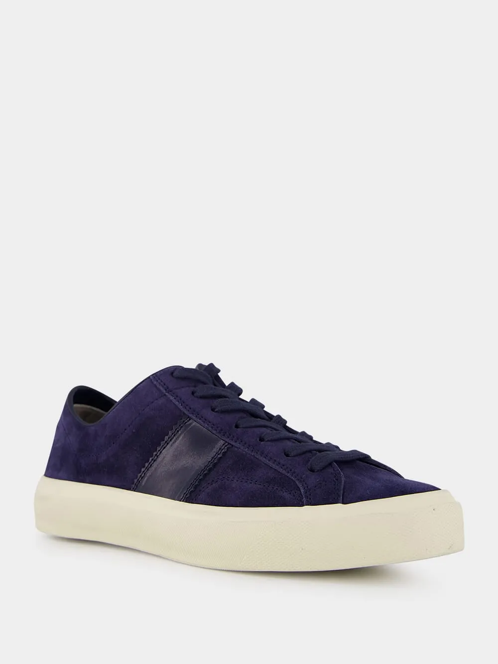 Navy Suede Cambridge Sneakers