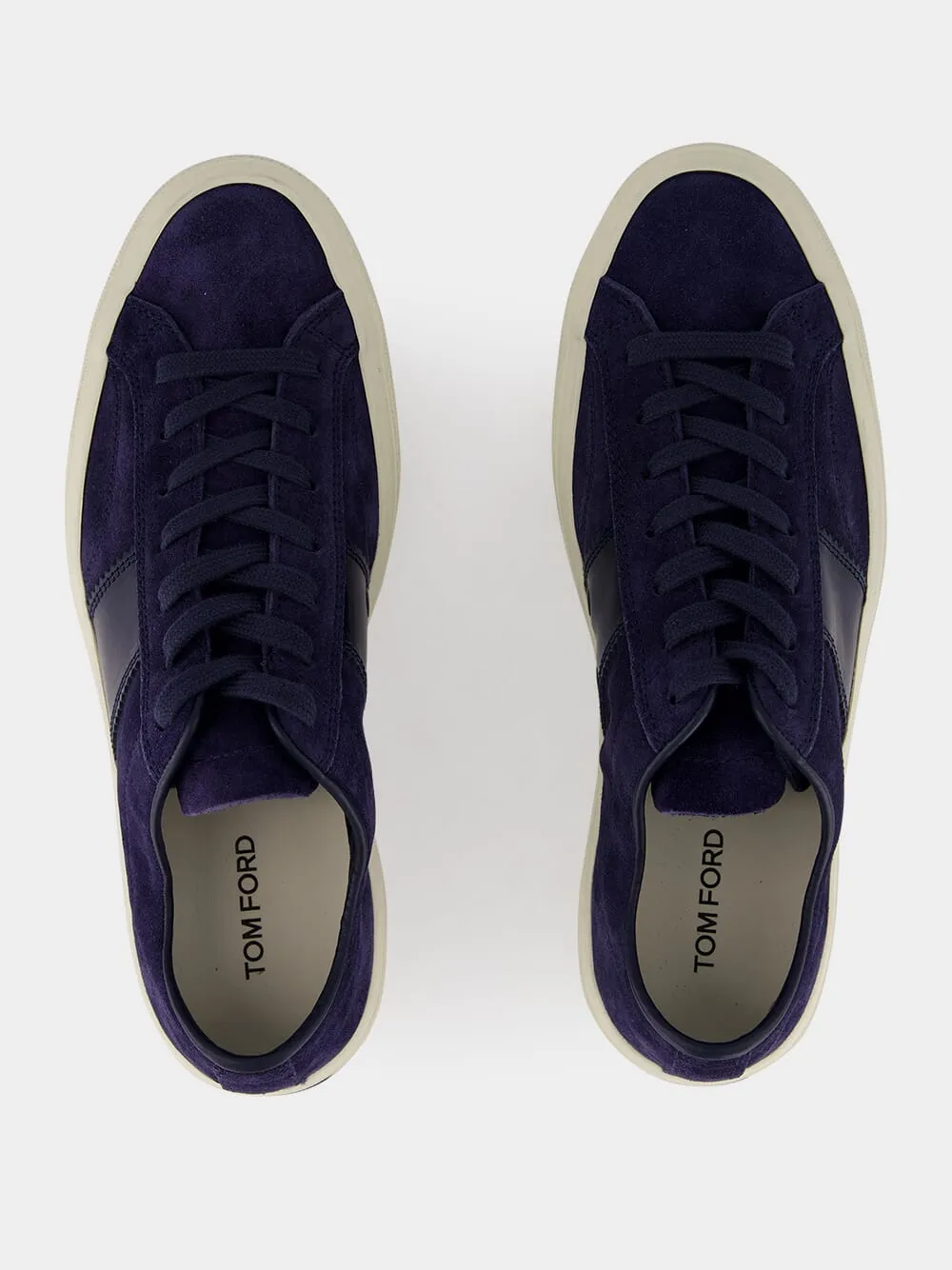 Navy Suede Cambridge Sneakers