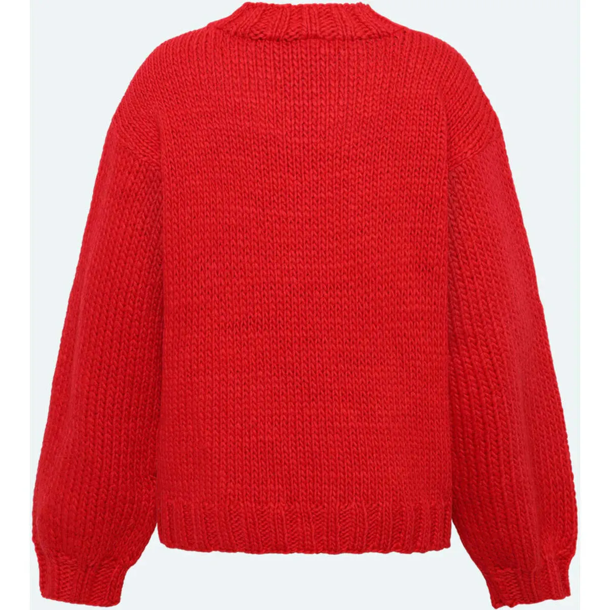 neya sweater - ribbon red