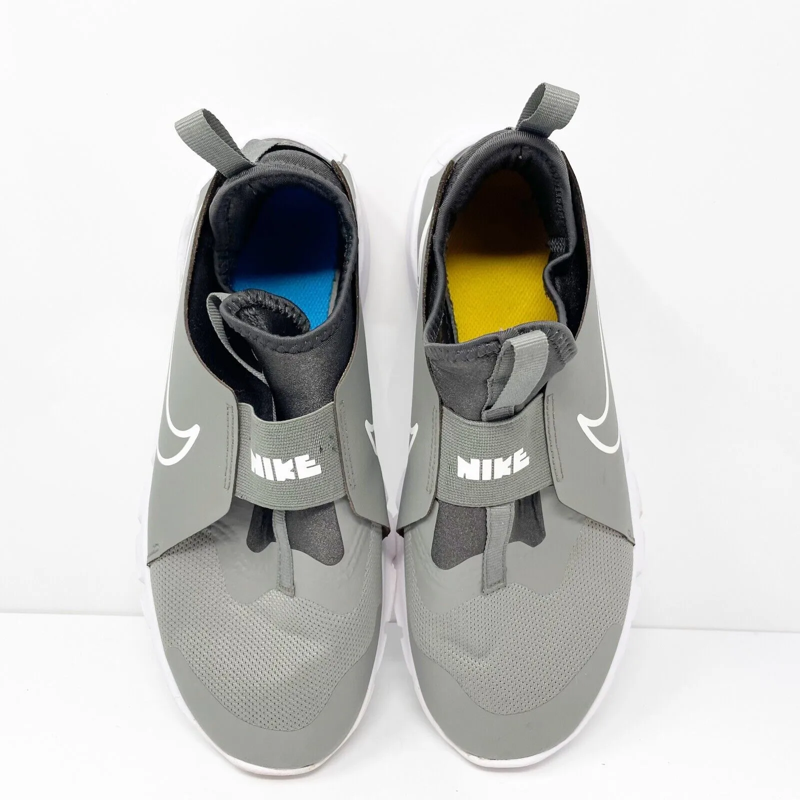 Nike Boys Flex Runner 2 DJ6038-003 Gray Casual Shoes Sneakers Size 7Y