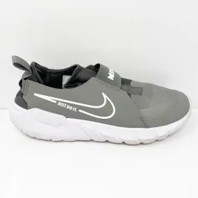 Nike Boys Flex Runner 2 DJ6038-003 Gray Casual Shoes Sneakers Size 7Y