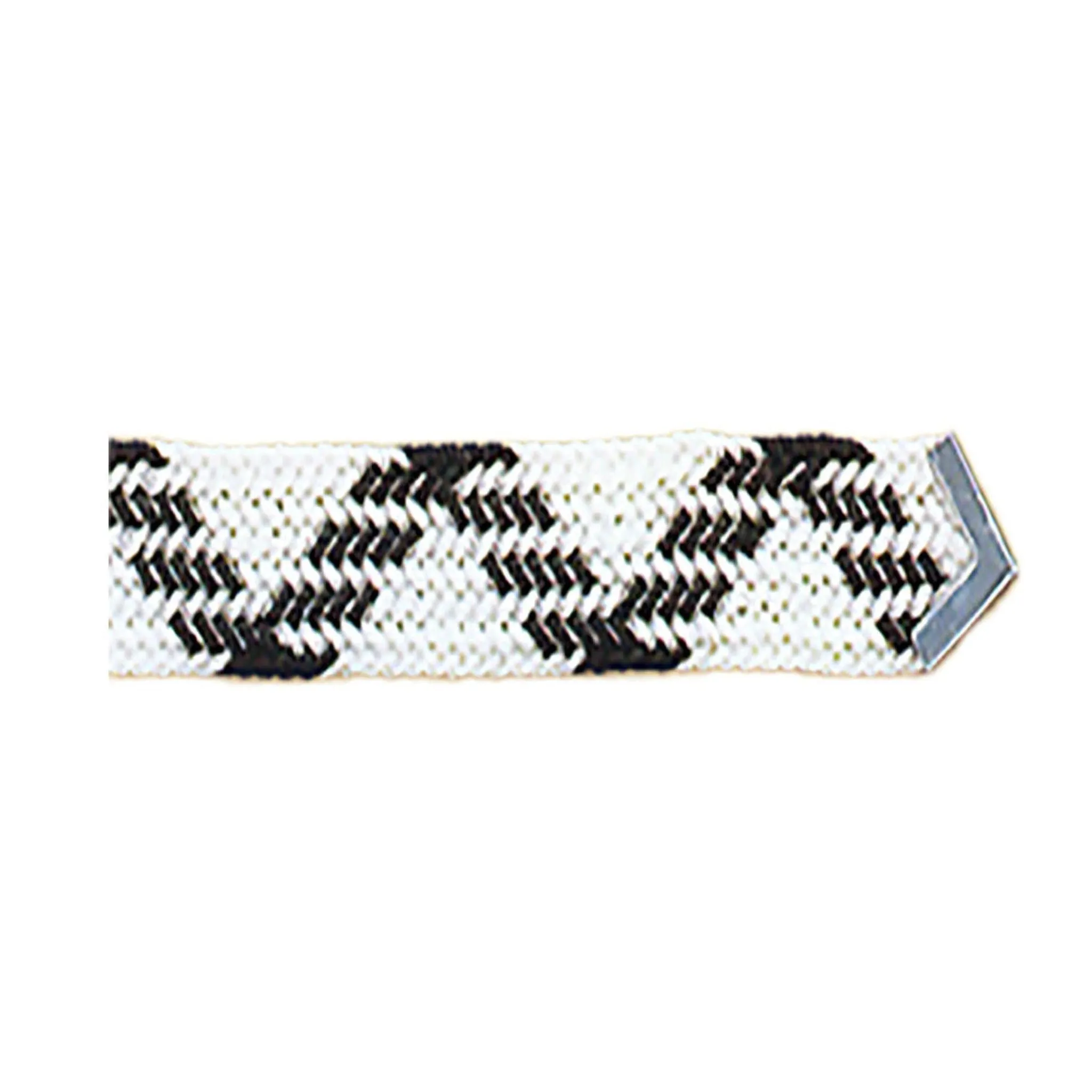 Nocona White & Black Web Belt