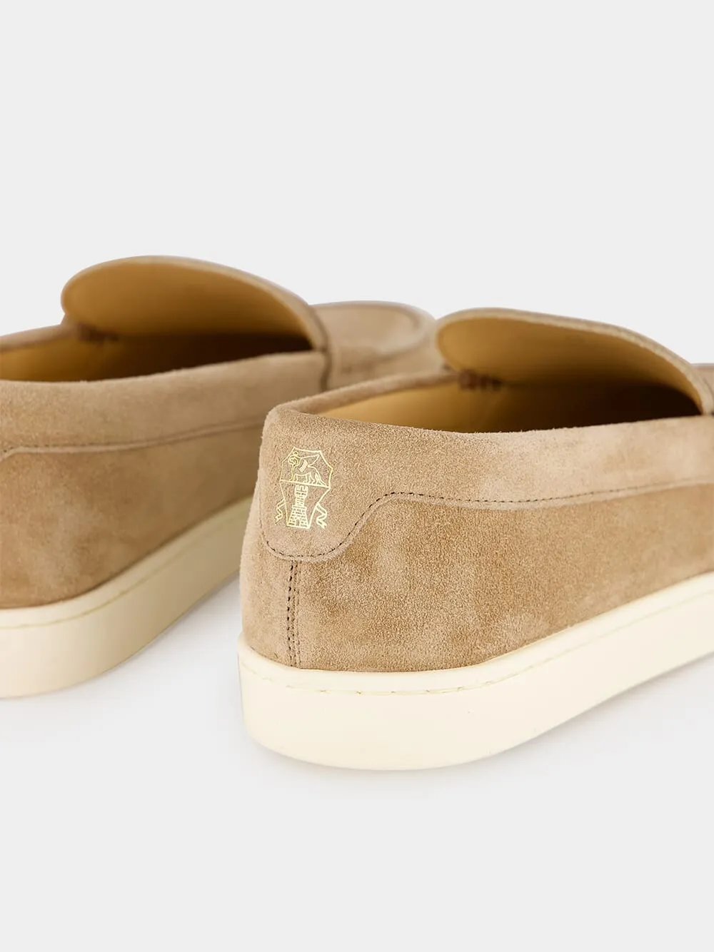 Noisette Suede Loafer Sneakers