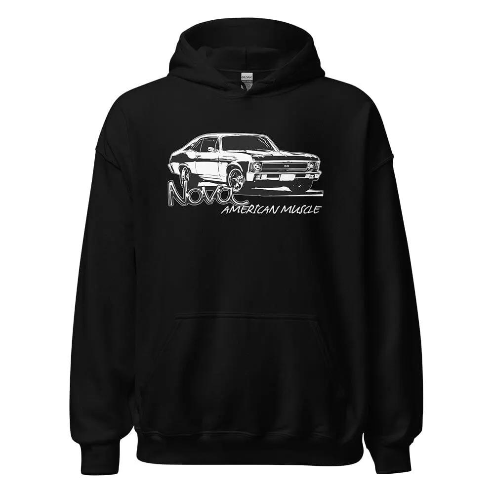 Nova Hoodie Sweatshirt - American Muscle