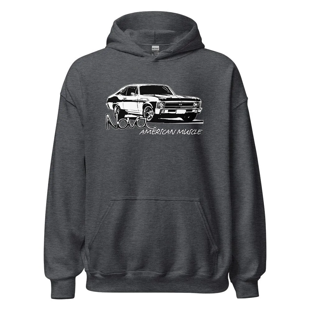 Nova Hoodie Sweatshirt - American Muscle