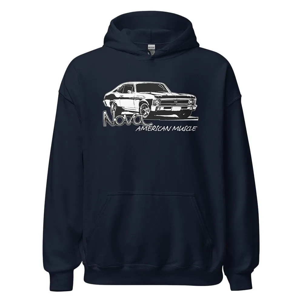 Nova Hoodie Sweatshirt - American Muscle