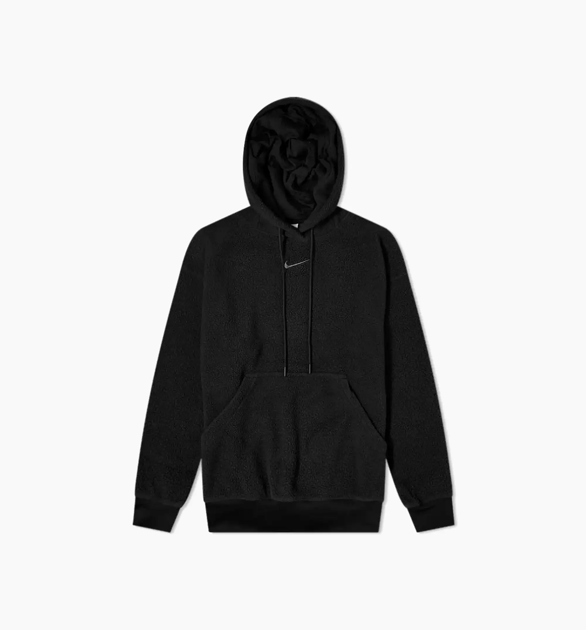 NSW Plush Pullover Womens Hoodie - Black