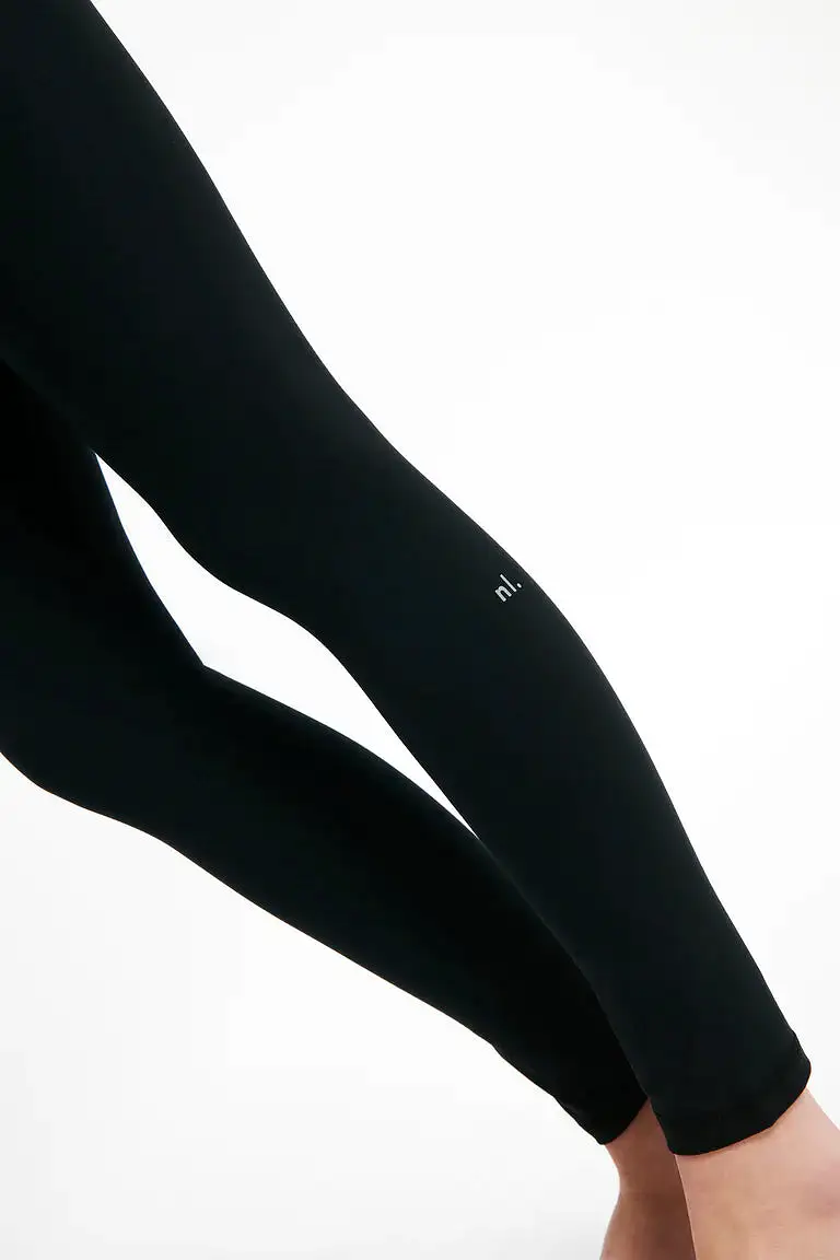 Nude Active Full Length Tights - Black