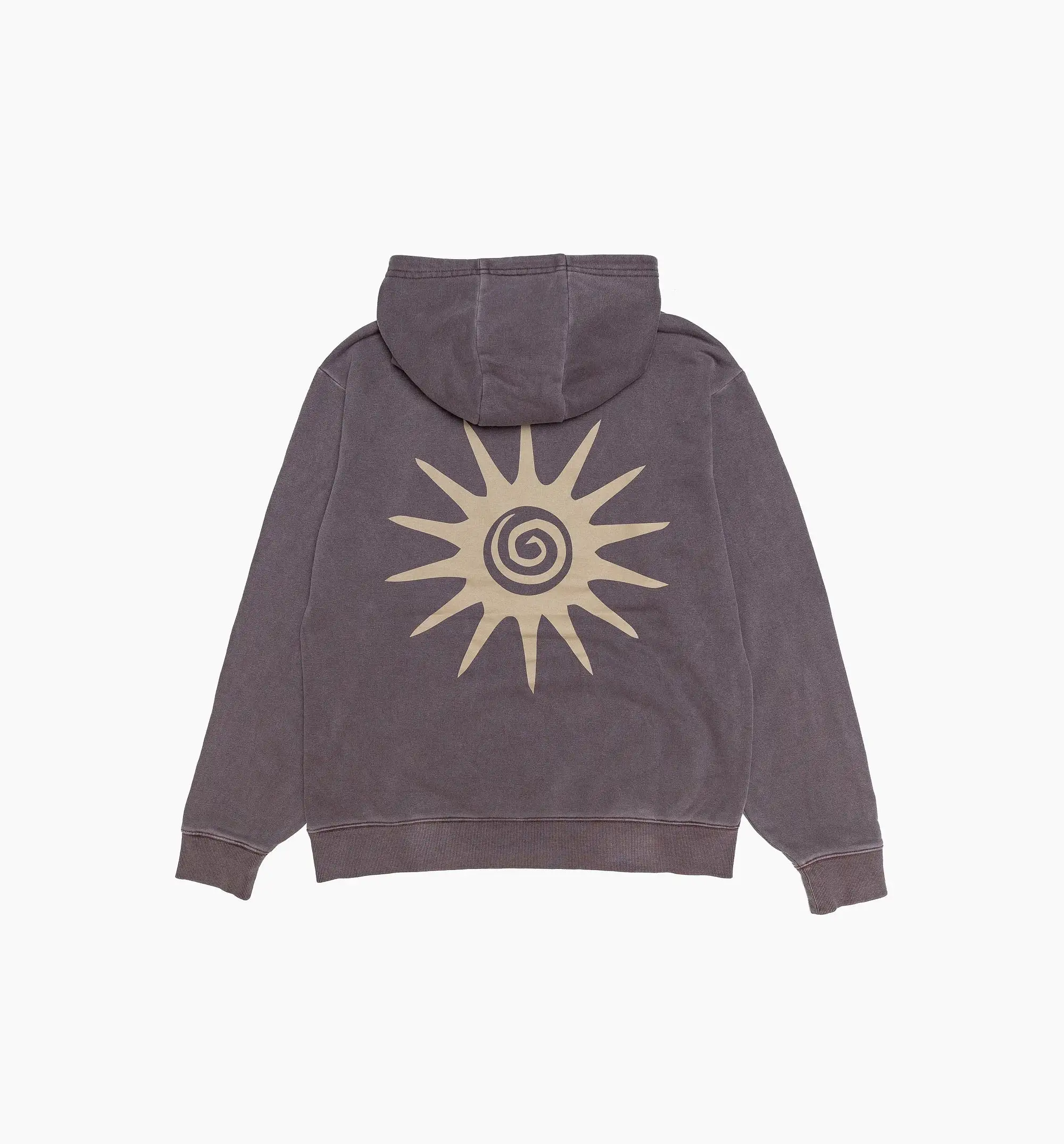 NYS Sun Dyed In Texas Hoodie Mens Hoodie - Brown