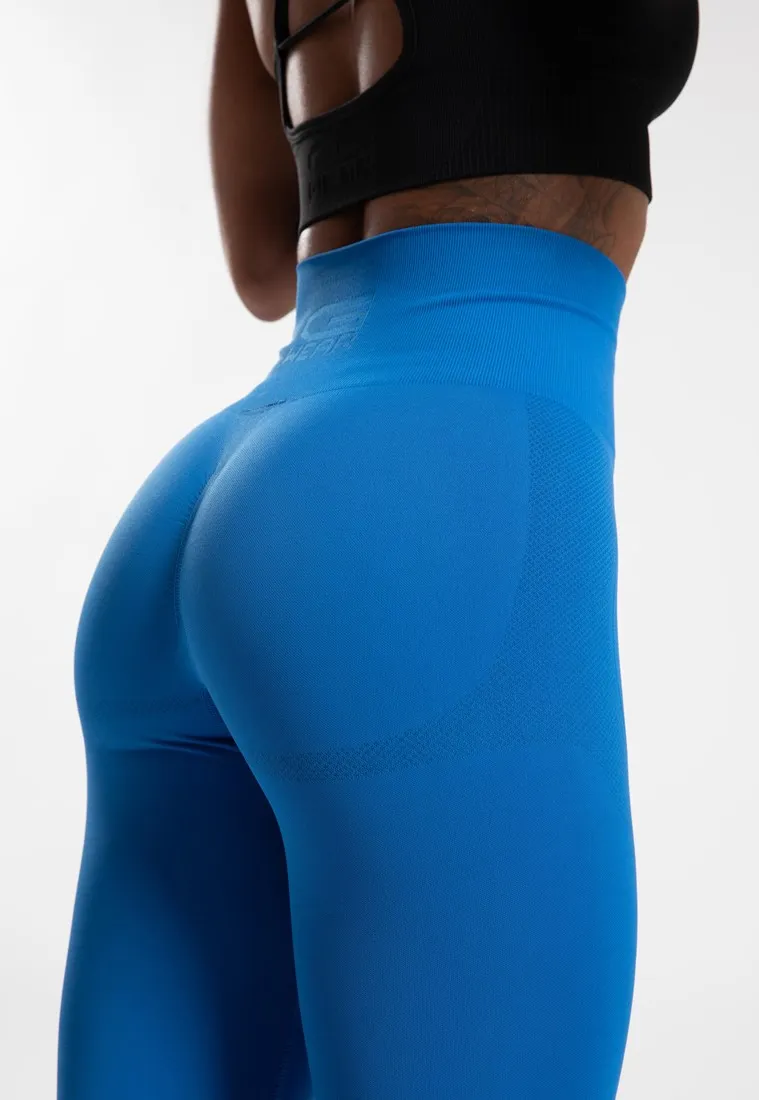 Olivia Seamless Leggings - Blue - S/M Gorilla Wear