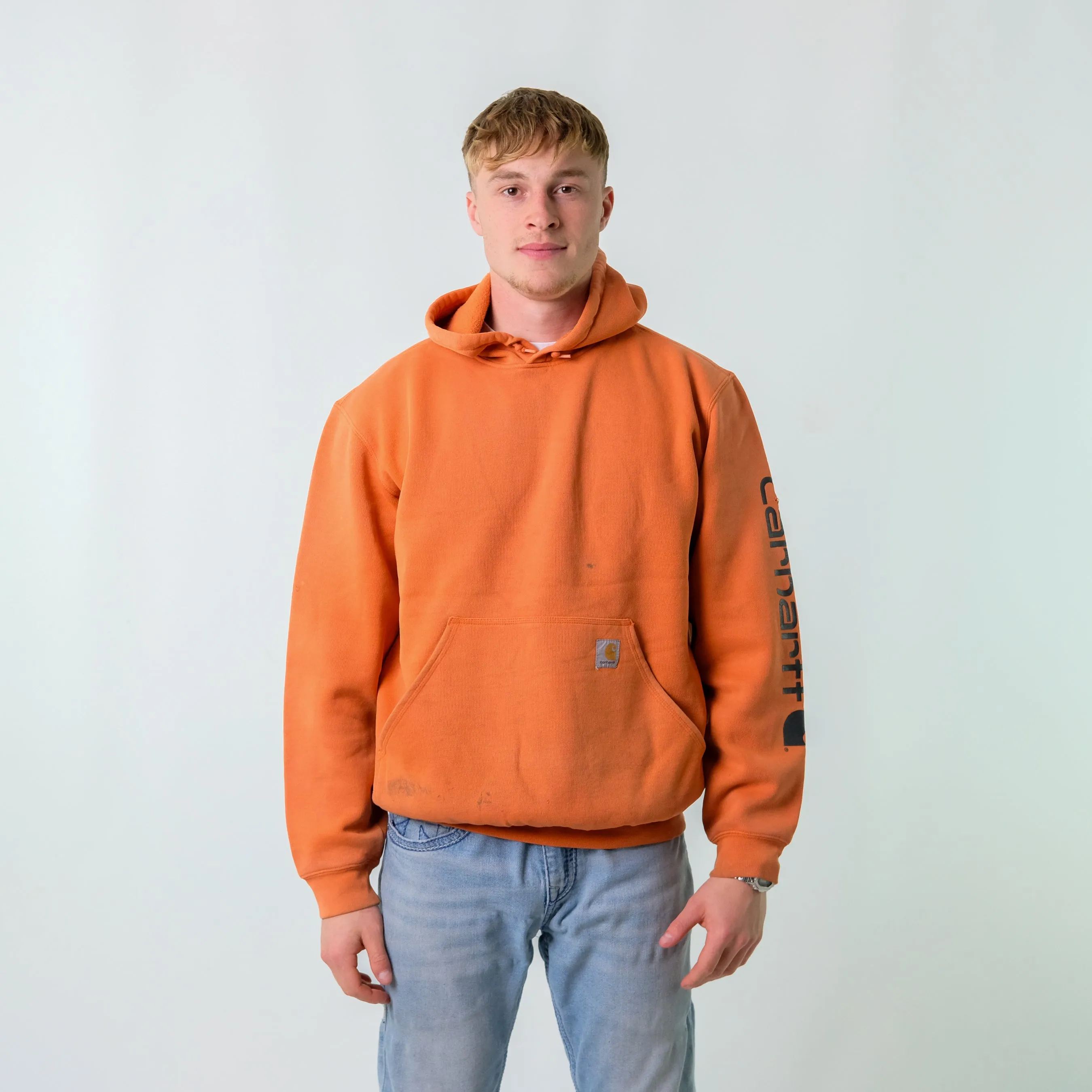 Orange y2ks Carhartt Hoodie (M)