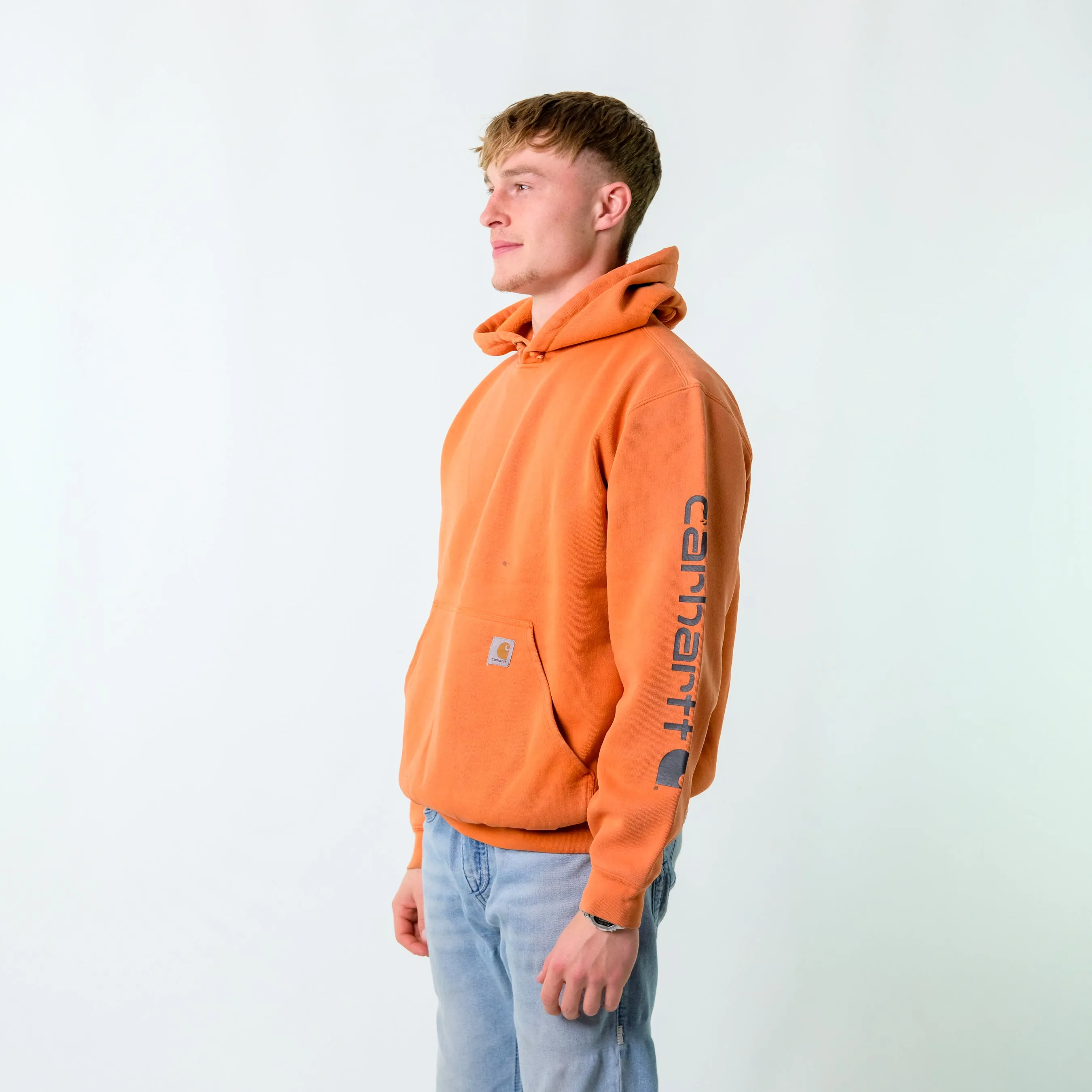 Orange y2ks Carhartt Hoodie (M)