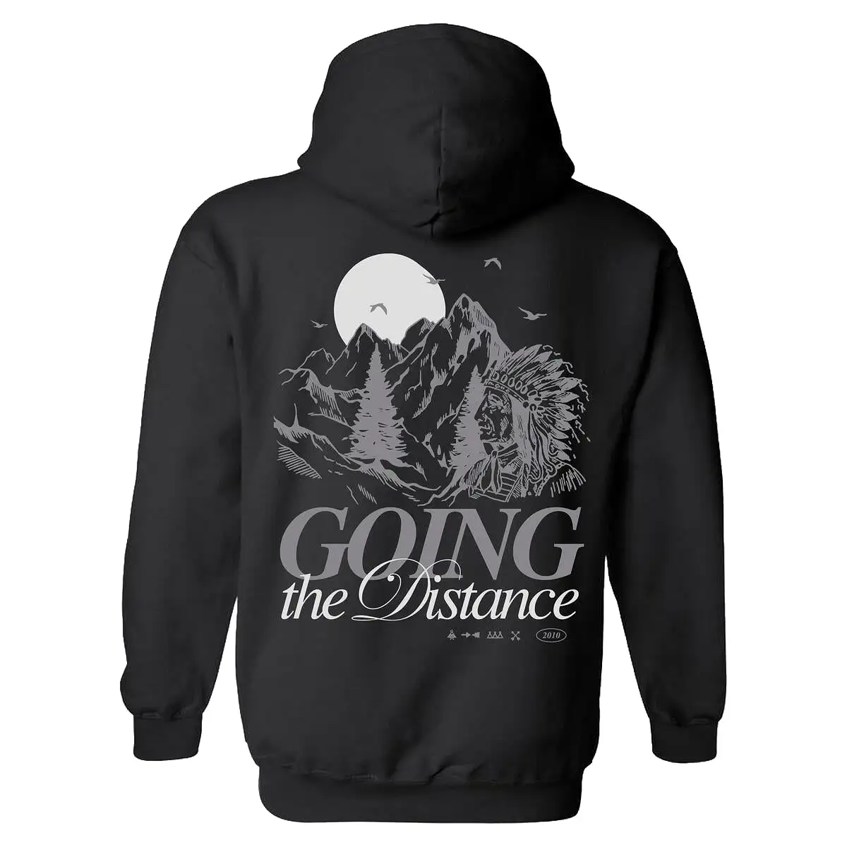 Outrank Going The Distance Hoodie (Black)