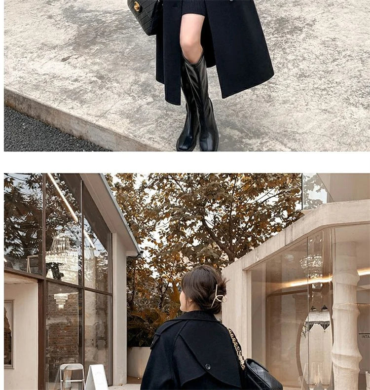 Oversized Trench Coat - Long Jacket for Women