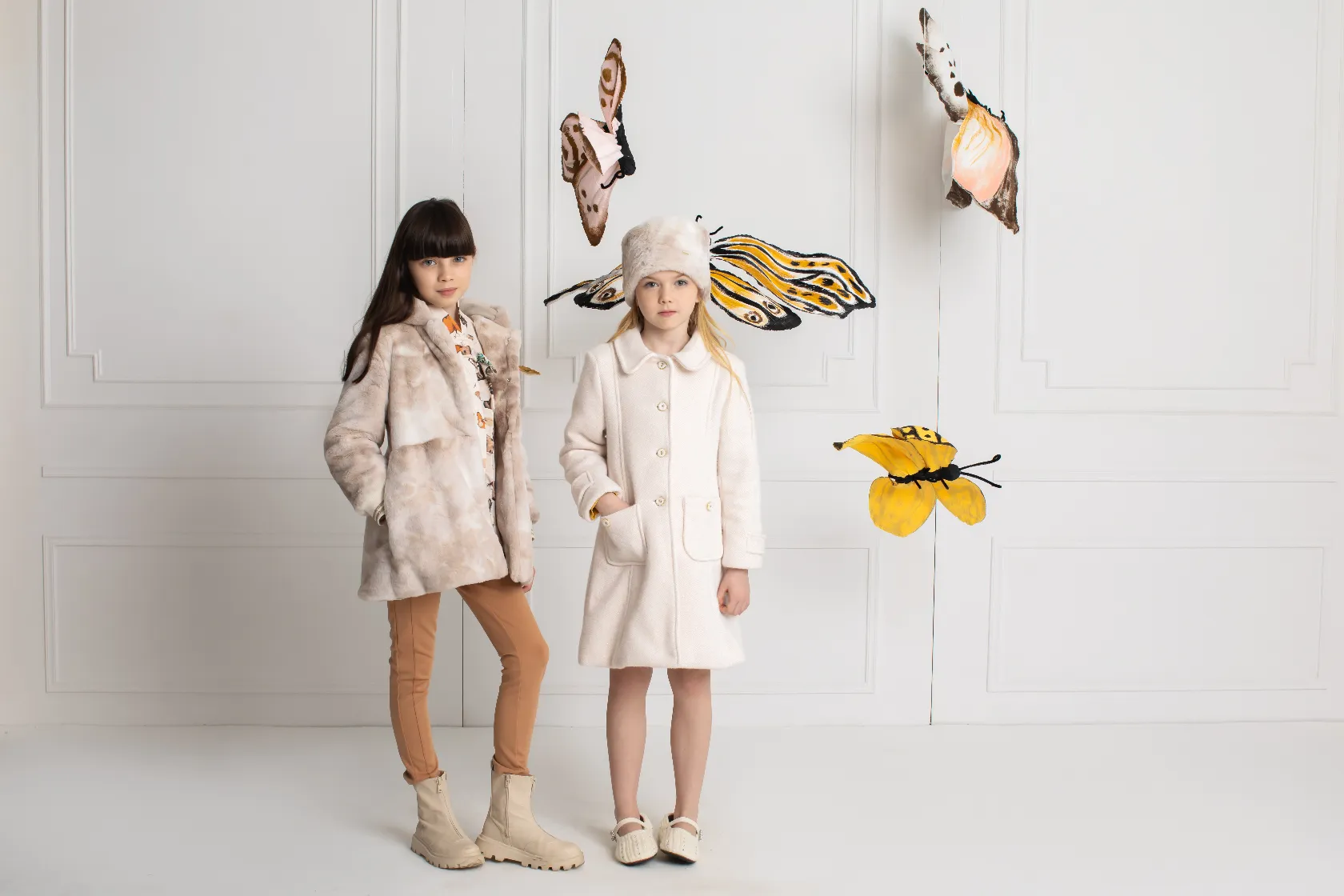 Patachou Girls Jacket - Beige