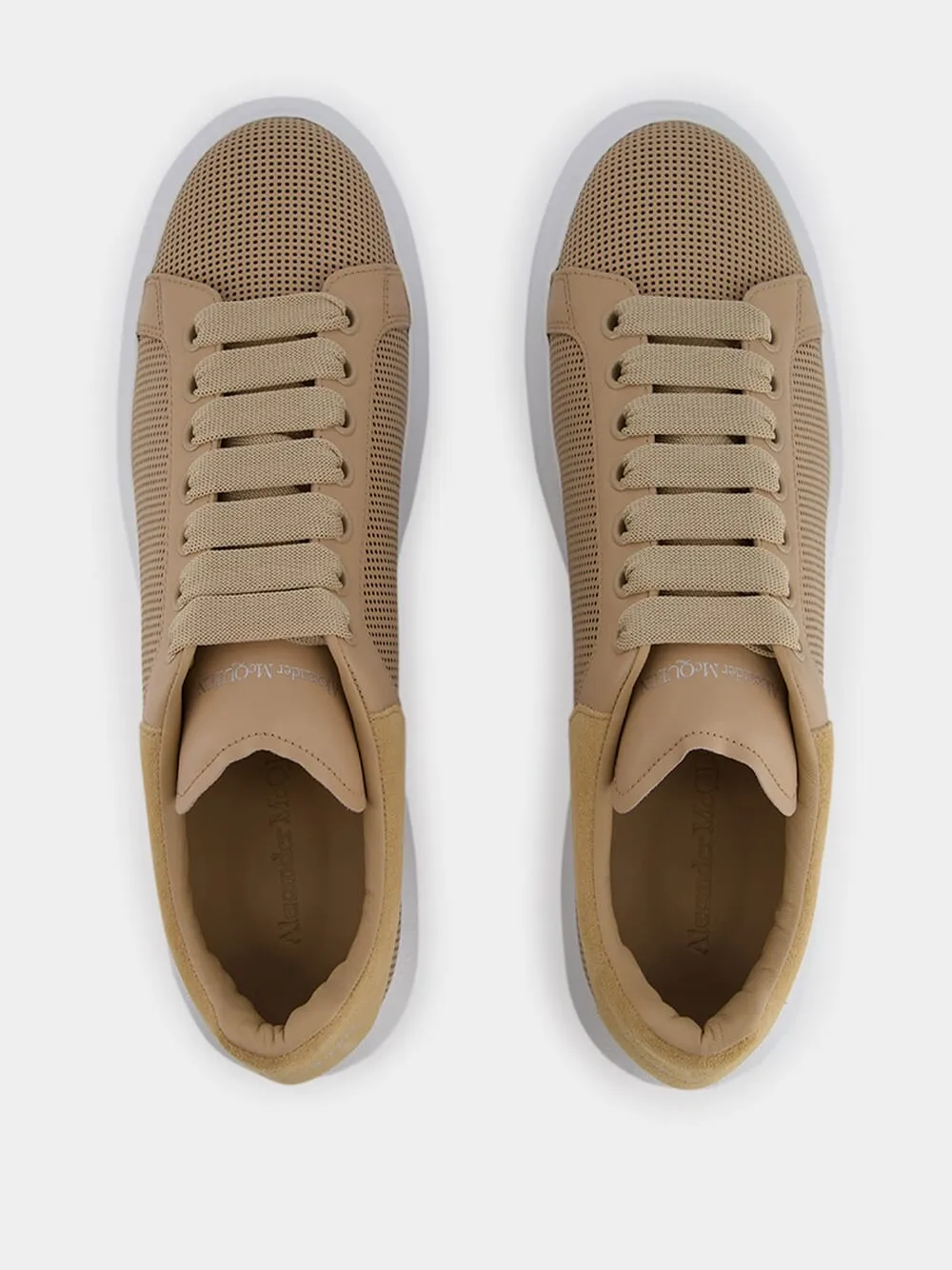 Perforated Leather Sneakers