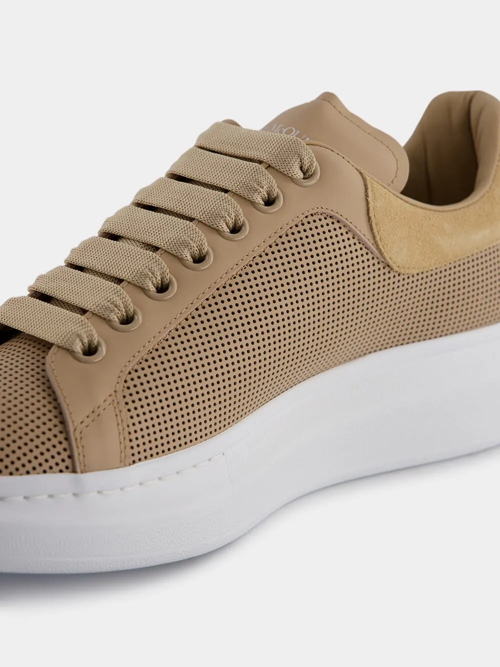 Perforated Leather Sneakers