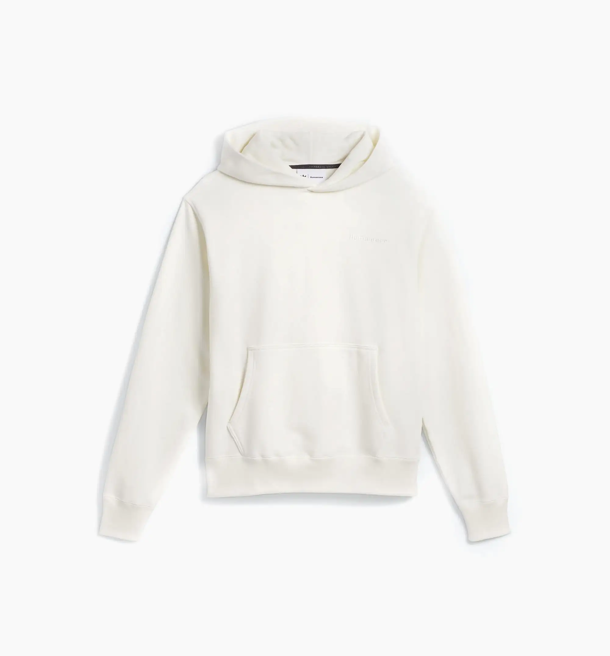 Pharrell Williams Basics Hoodie Mens Hoodie - Off White