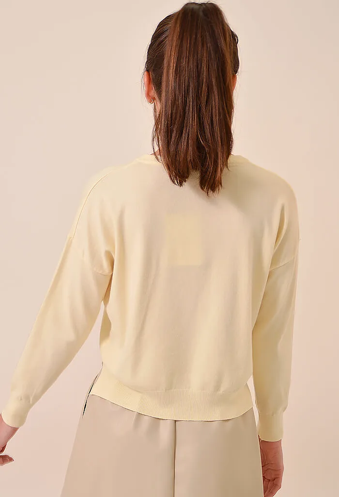 Polly Sweater-Off White