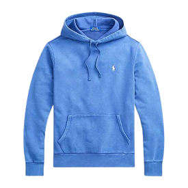 Polo Ralph Lauren Loopback Fleece Hoodie (Summer Blue)