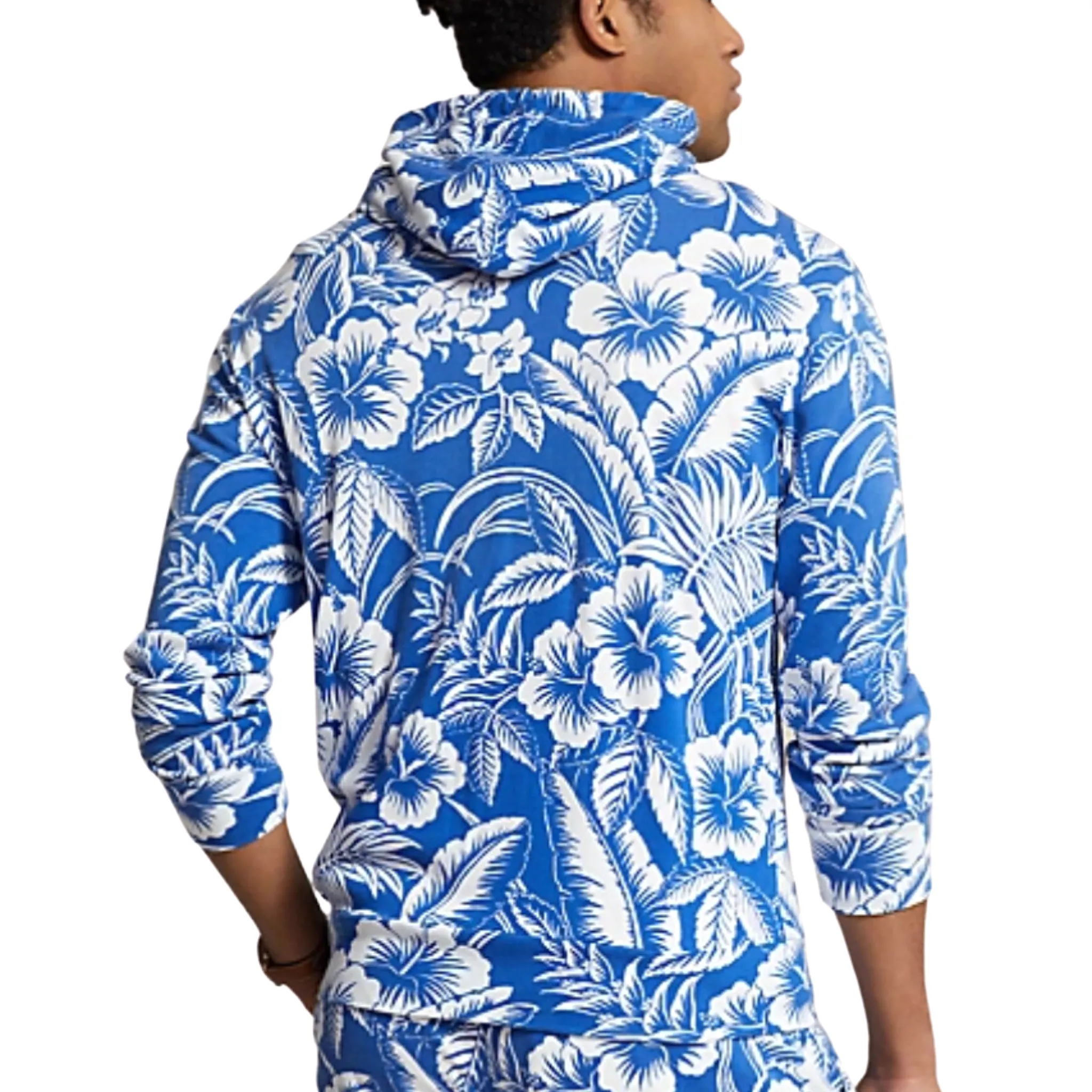 Polo Ralph Lauren Tropical Floral Spa Terry Hoodie (Monotone Tropical)