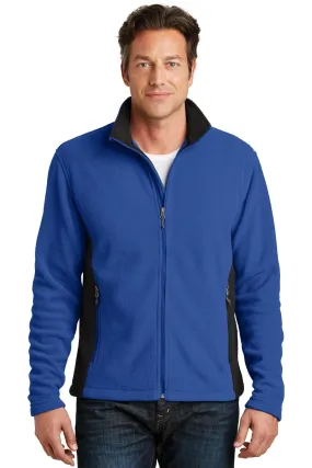 Port Authority Colorblock Value Fleece Jacket F216 True Royal/ Black