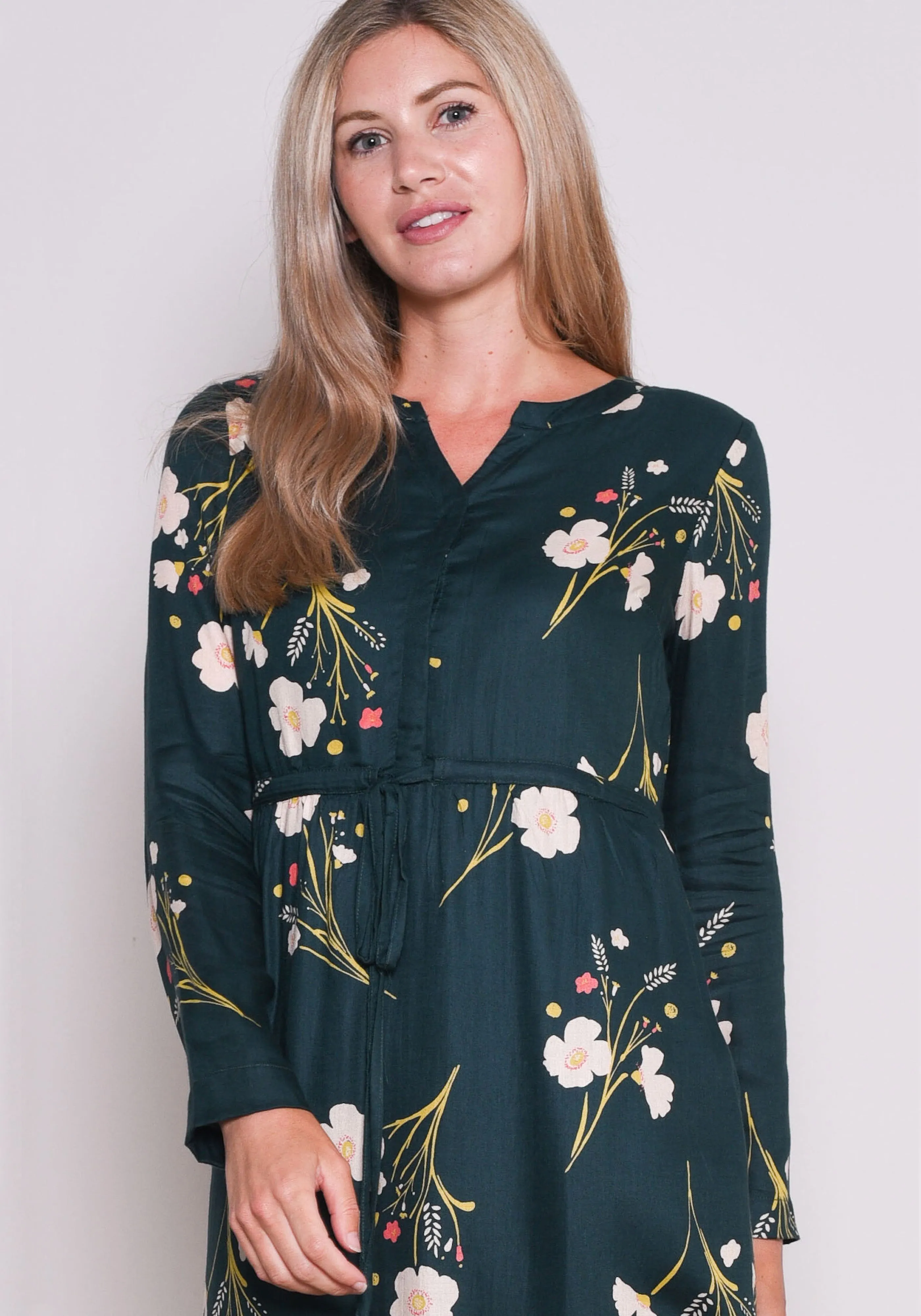 Posey Twill Shirt Dress