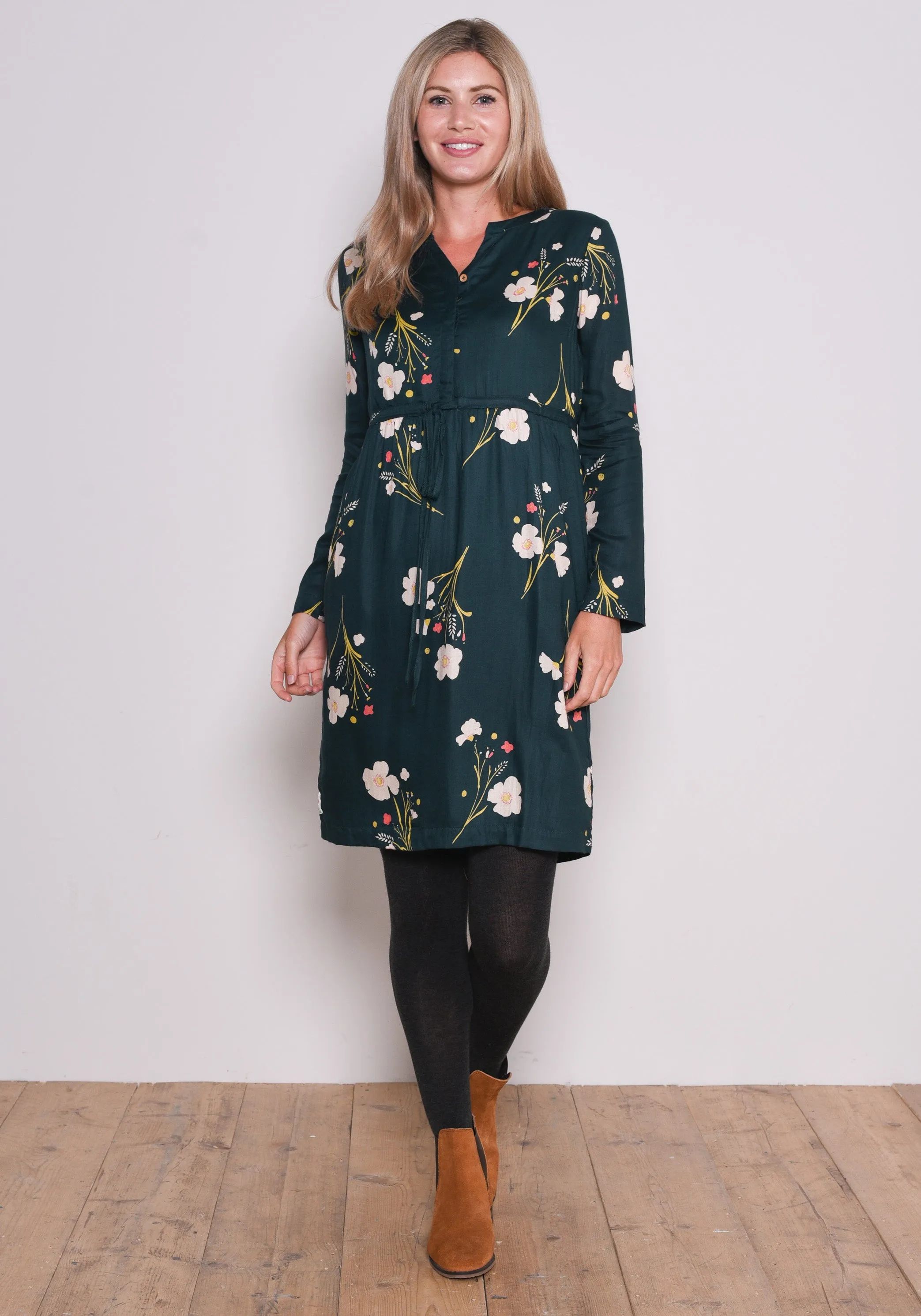 Posey Twill Shirt Dress