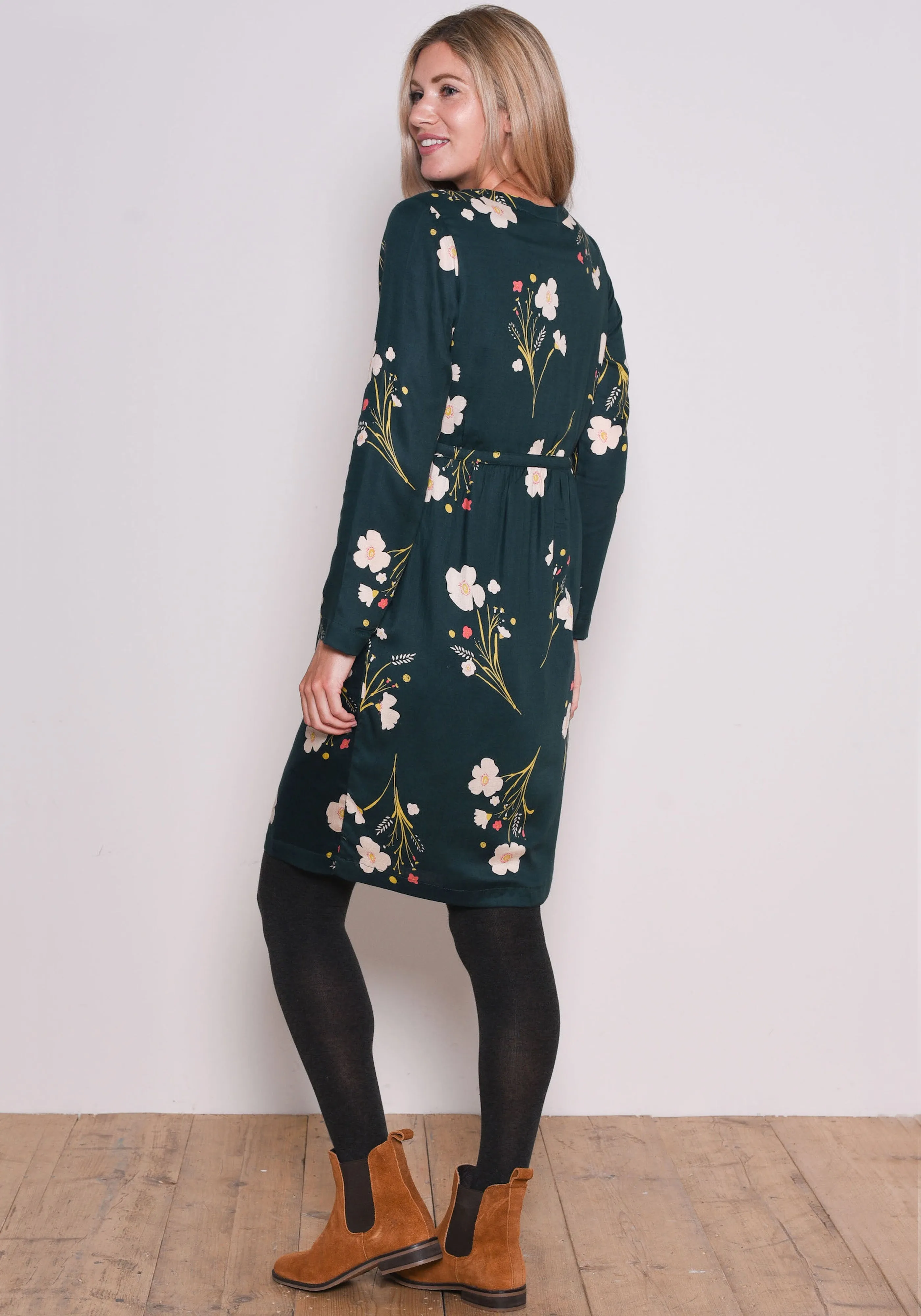 Posey Twill Shirt Dress