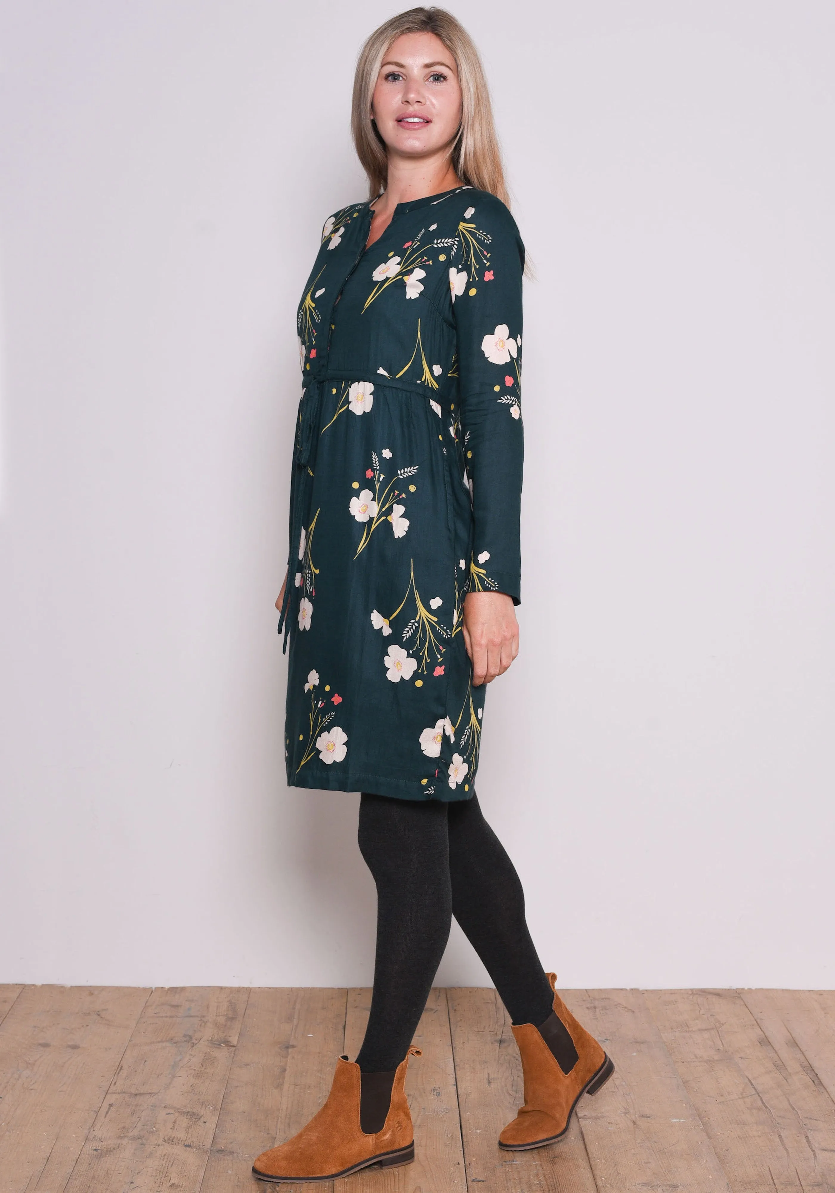 Posey Twill Shirt Dress