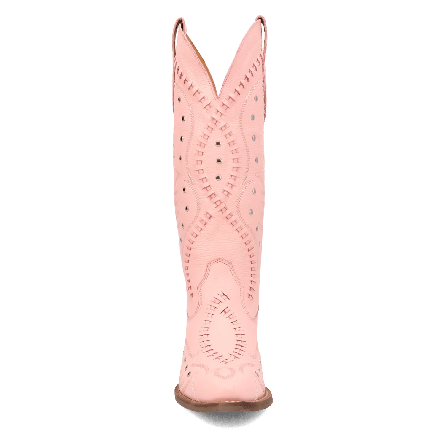 PRETTY 'N  PINK LEATHER BOOT