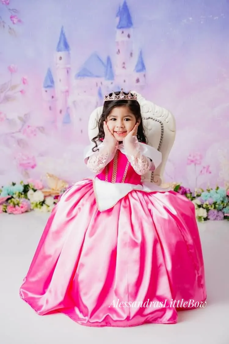 Princess Aurora Couture Dress floor length