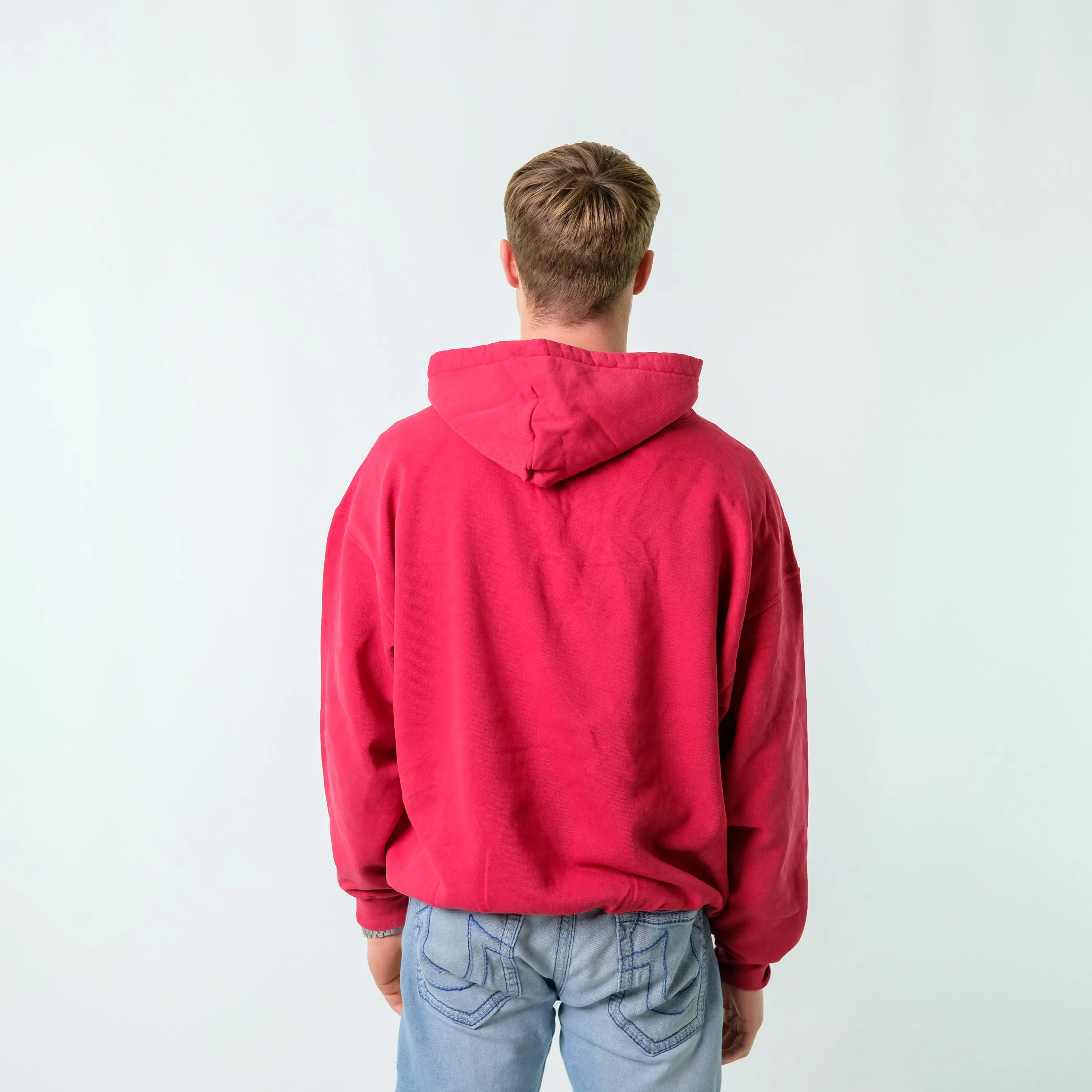 Red y2ks Russel Athletic Hoodie (XXL)