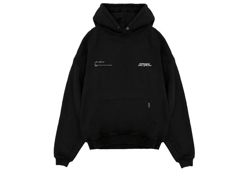 Represent Patron Of The Club Hoodie Black