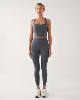 SCULPT FULL LENGTH LEGGING STEEL