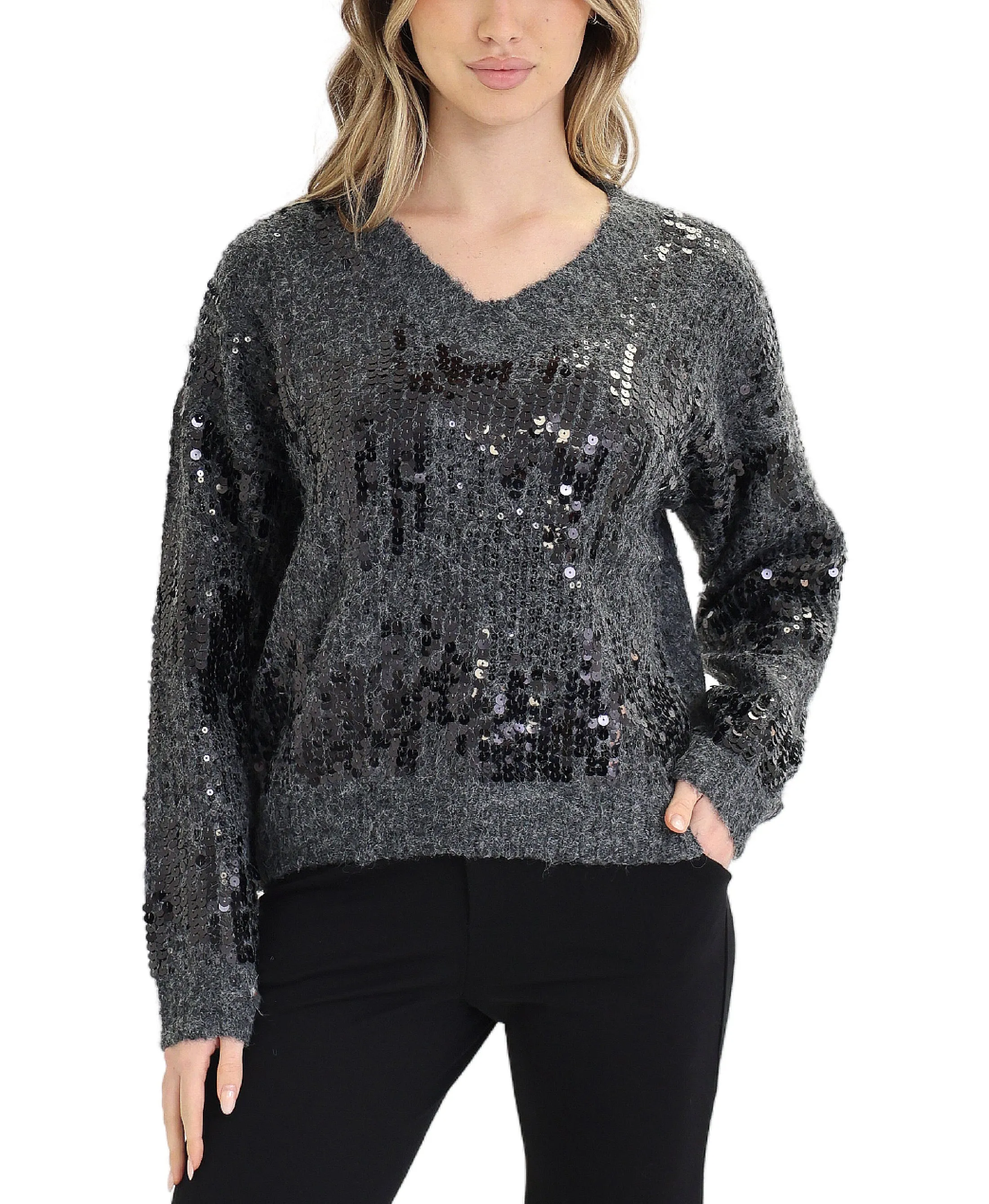 Sequin Sweater