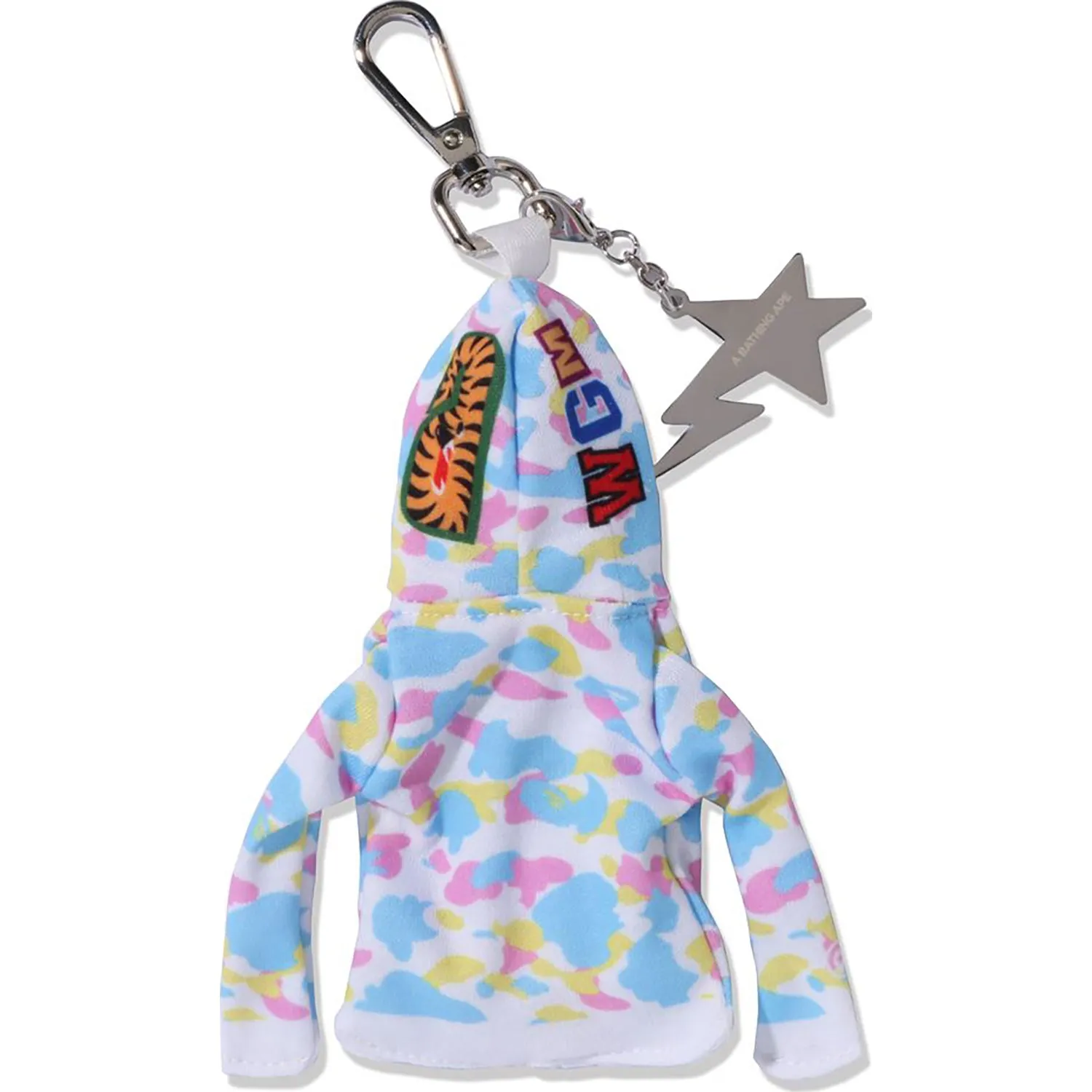 SHARK FULL ZIP HOODIE KEYCHAIN