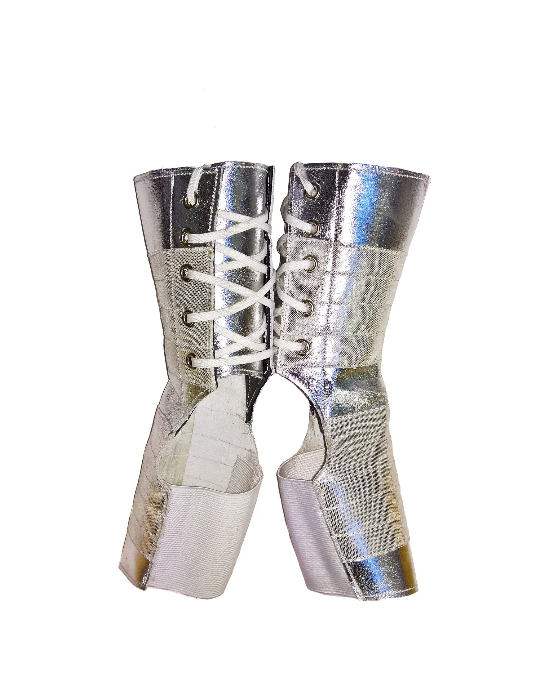 Short Silver CINDERELLA Aerial Boots