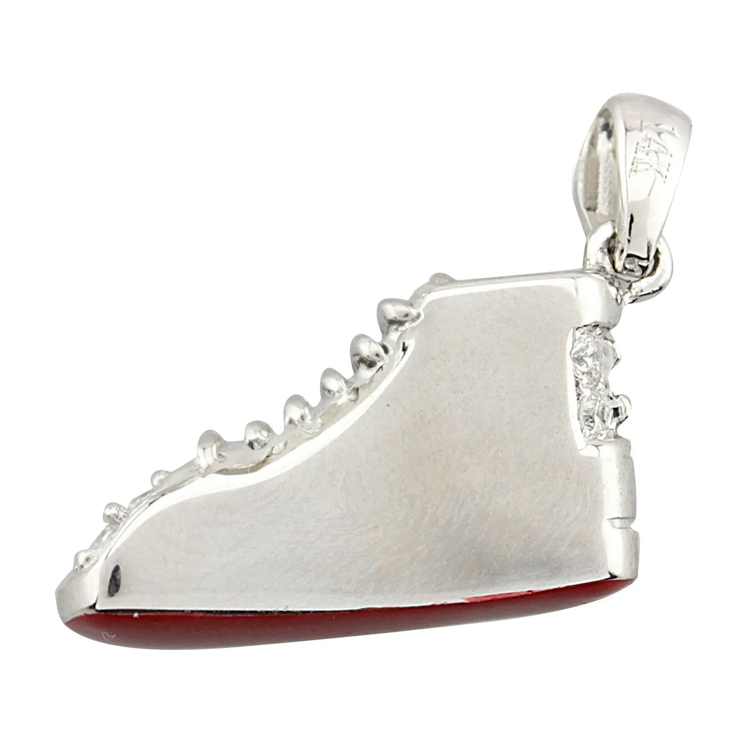 Sneaker Pendant with Diamonds