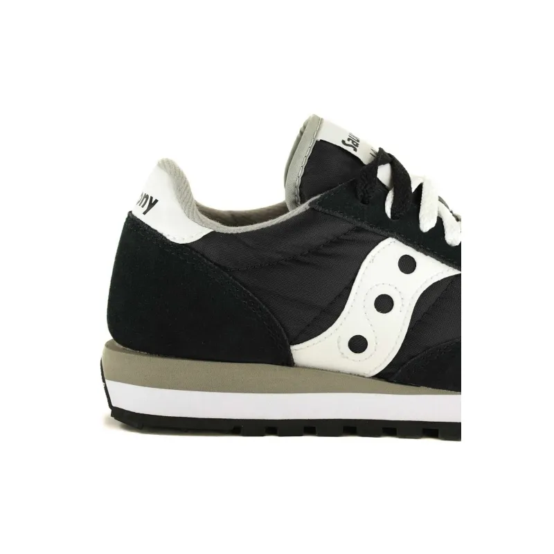 SNEAKERS DONNA JAZZ ORIGINALS IN PELLE E NYLON, NERO