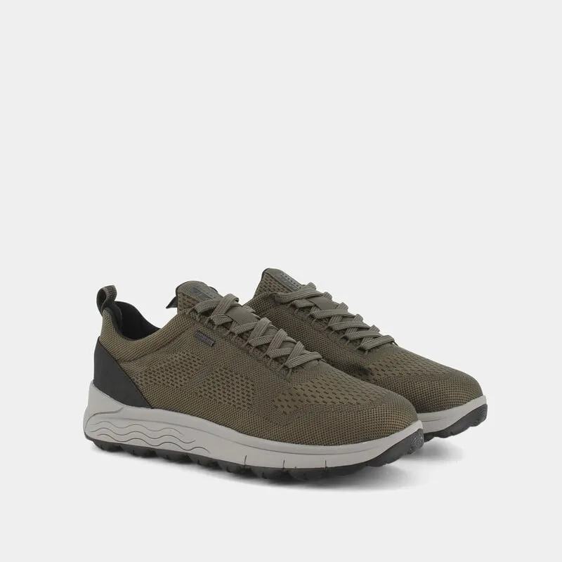 SNEAKERS GEOX UOMO SPHERICA 4X4 ABX DK OLIVE U26FDB 000ZG C3277