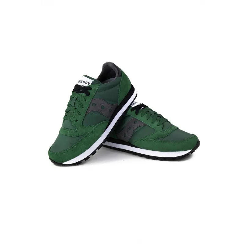 SNEAKERS JAZZ ORIGINALS IN PELLE E TESSUTO, VERDE