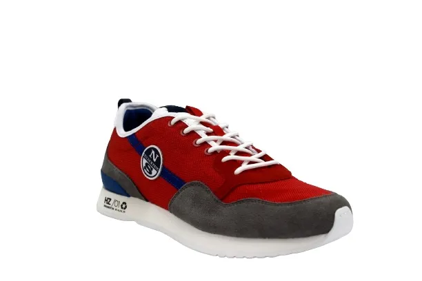 SNEAKERS NORTH SAILS HORIZON JET 014 RED-ROYAL