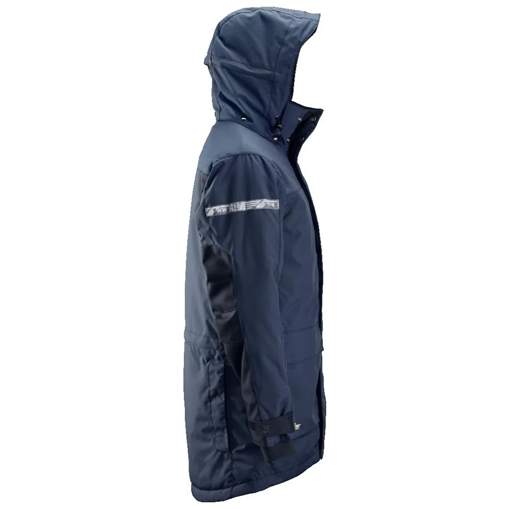 Snickers 1800 AllroundWork, Waterproof 37.5® Insulated Parka - Navy