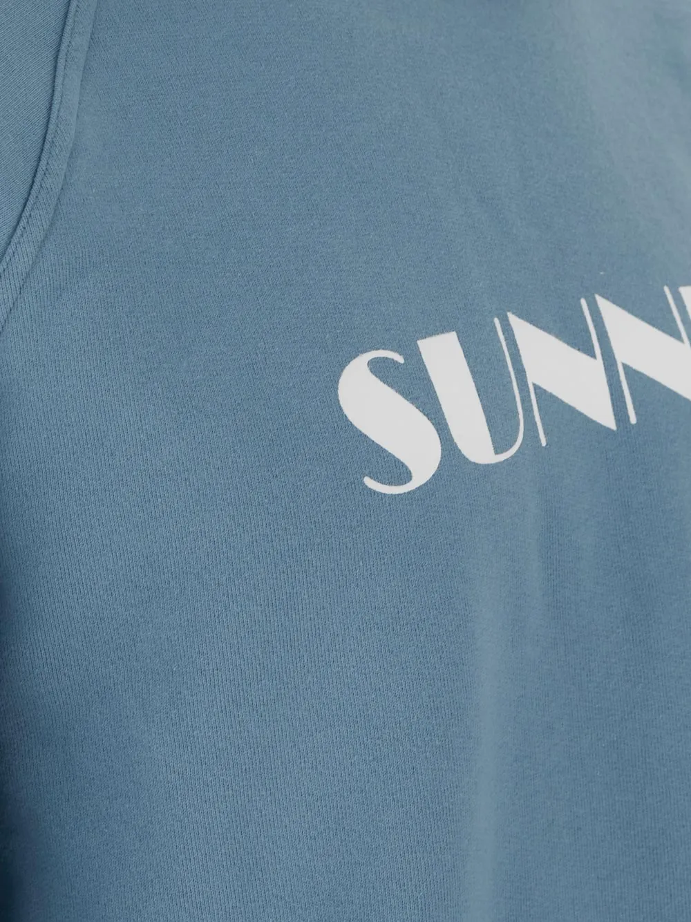 Sunnei Logo Print Drawstring Hoodie