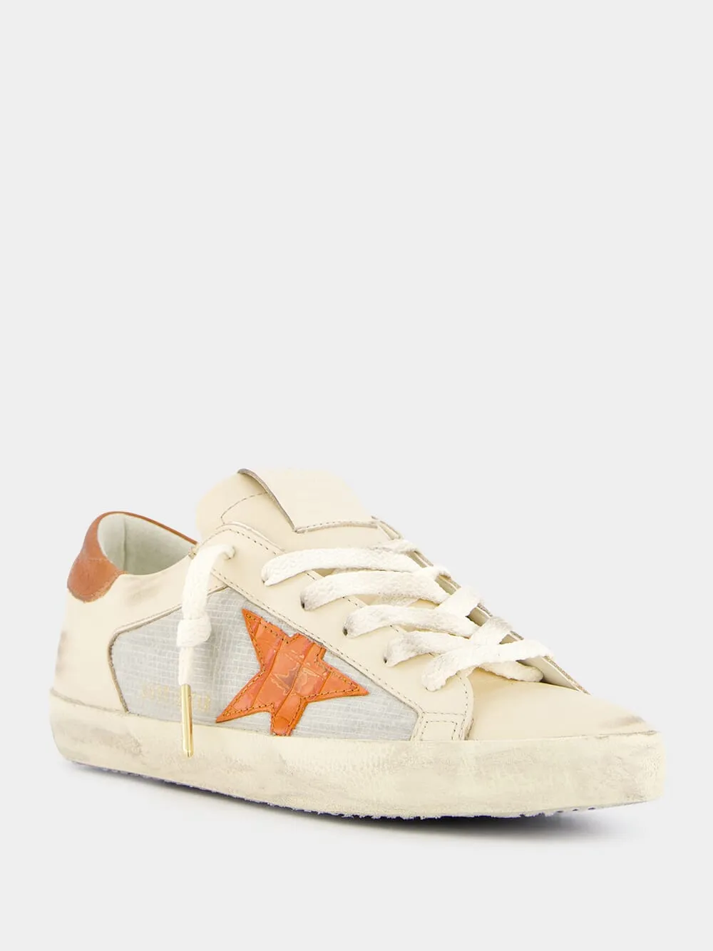 Super-Star Double Quarter Orange Sneakers