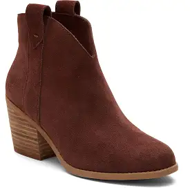 TOMS Constance Womens Leather Ankle Boot