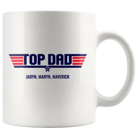 Top Dad Jadyn Maryn Maverick Ceramic Mug