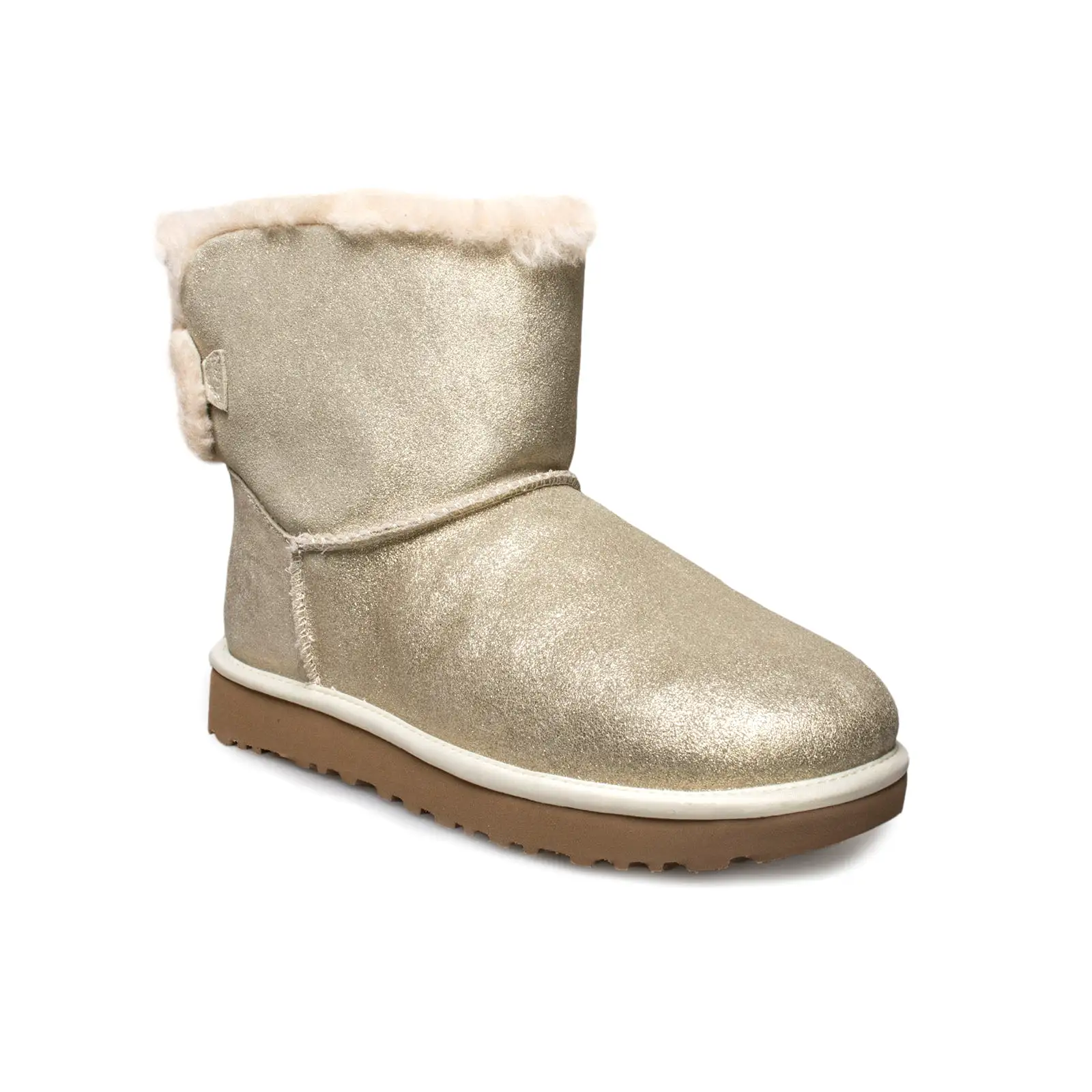 UGG Arielle Sparkle Pink Gold Boots - Women's