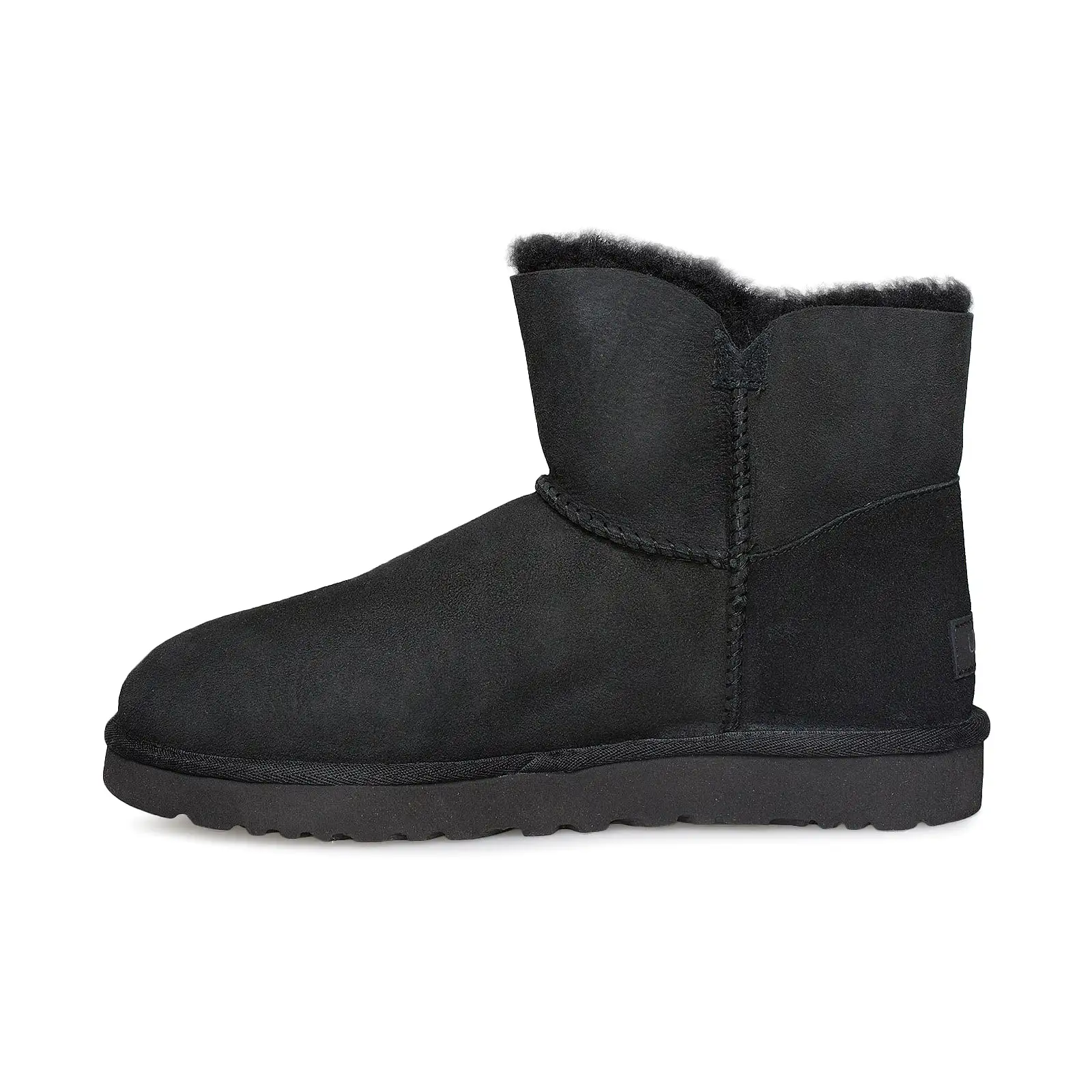 UGG Bailey Button II Flower Black Boots - Women's